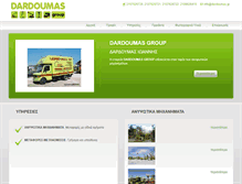 Tablet Screenshot of dardoumas.businessclub.gr